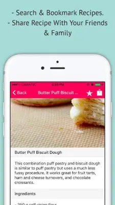 Biscuit Recipes android App screenshot 2